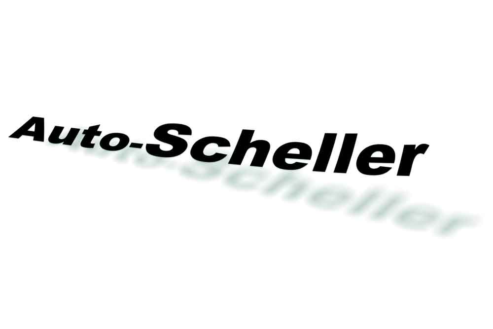 Logoaufkleber - für das Fahrzeug - aus konturgeschnittenen Elementen