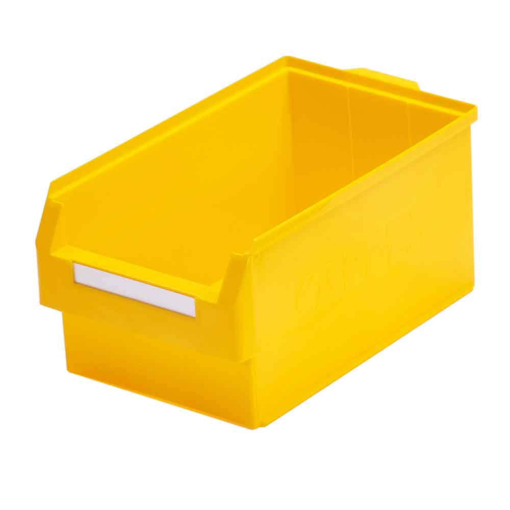 RasterPlan® - Lagersichtkasten für Schlitzplatten - Größe 8 - 85 x 105 x 45 mm - 6 Farben