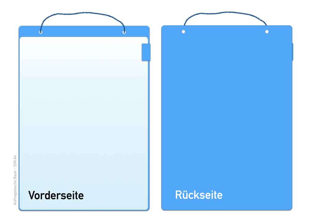 Auftragstasche "Basic" für DIN A4 Aufträge
