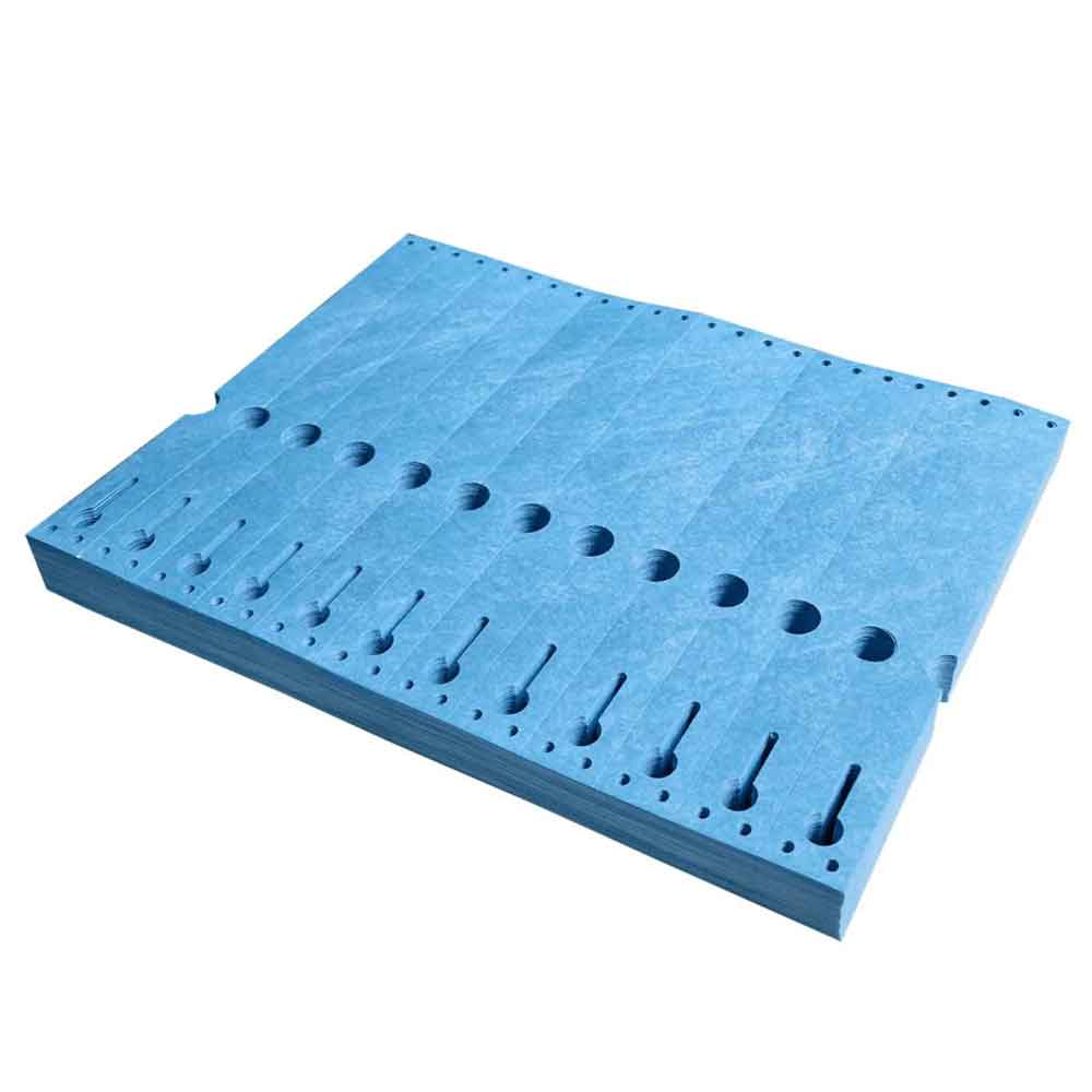 Tyvek Schlaufenetiketten - Format 220 x 25,4 mm - 1000 Etiketten - in mehreren Farben