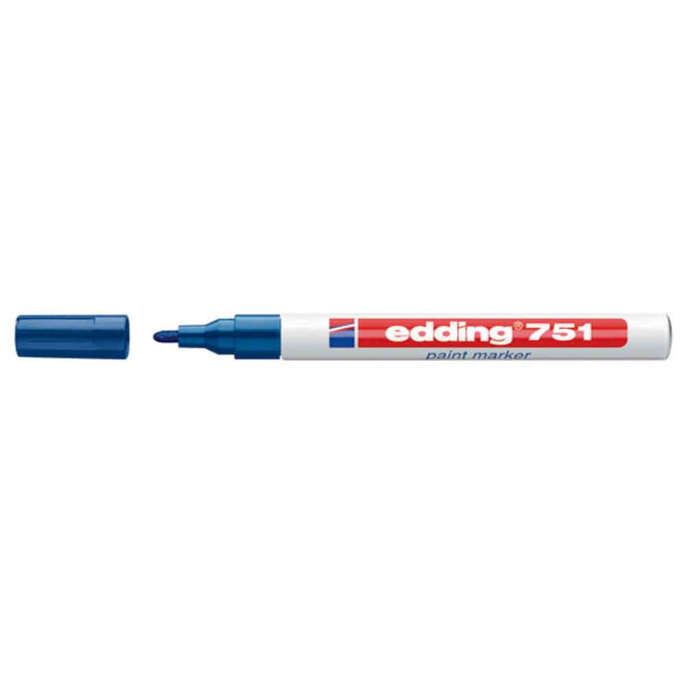 Edding 751 Lackmarker mit Rundspitze - einzeln in 5 bzw. als Set in 10 Farben