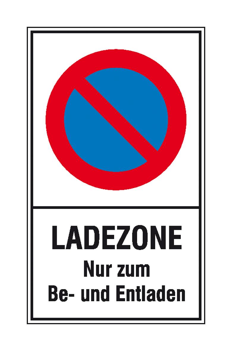 32-40-402-1-00-058-haltverbotsschild-symbol-eingeschranktes-haltverbot-text-ladezone-nur-zum-be-und-entladen-415165-b624e8 Haltverbot-Kombischild - Symbol: Eingeschränktes Haltverbot - Text: Ladezone Nur zum Be- und Entladen