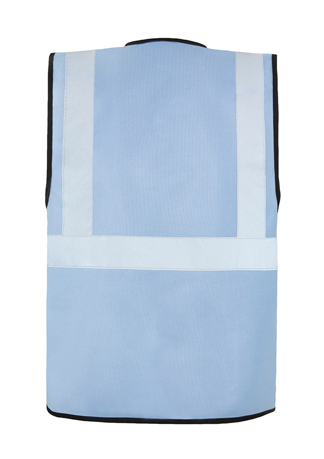 Korntex® Warnweste „Berlin“ - Multifunktional mit Taschen - Waldgrün/Signal-Gelb - XXL