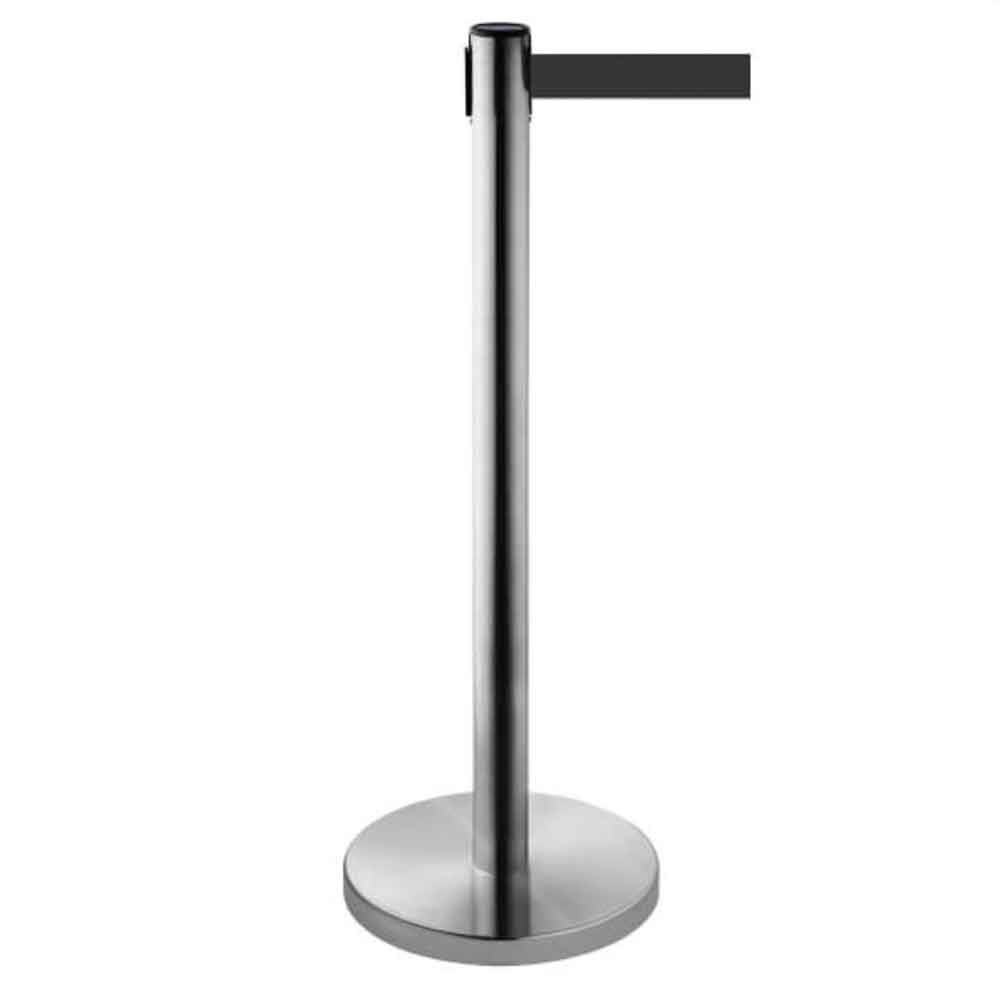 Gurtpfosten - Edelstahl - 2 Gurtlängen - Gurt in verschiedenen Farben