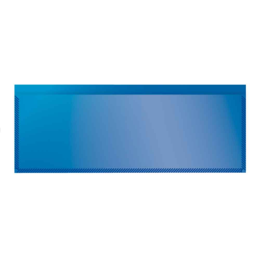 Magnetische Etikettentaschen - 2 Magnetstreifen - 110 x 50 mm - 4 Farben