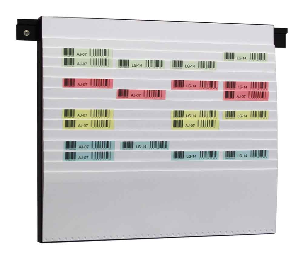 Flexiplan-Beleg-Planungstafel - für Belege DIN A5 quer / DIN A6 hoch - B 500 x H 440 mm