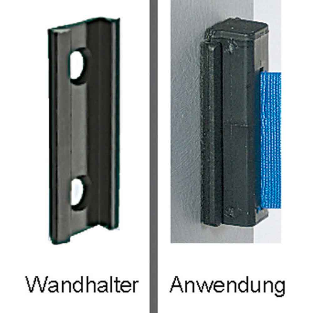 Wand-Schuhstecker - Zubehör für Gurtabsperrsysteme - Wandhalter