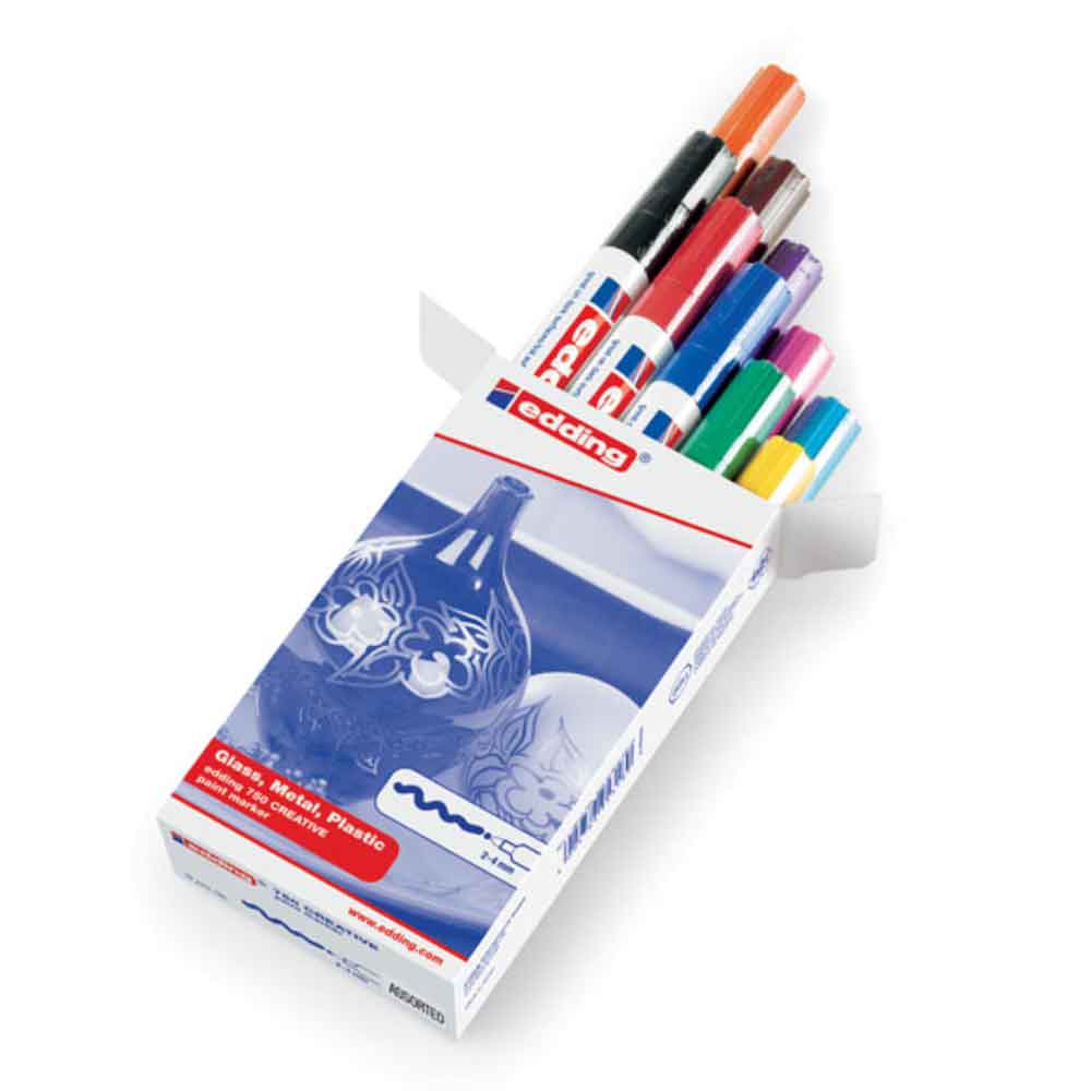 Edding 750 Lackmarker mit Rundspitze Edding 750 Lackmarker mit Rundspitze