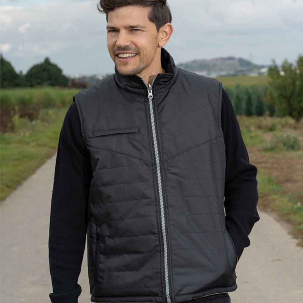 Korntex® Hi-Vis 2 in 1 Bodywarmer „Elbrus“ - Signalfarbe