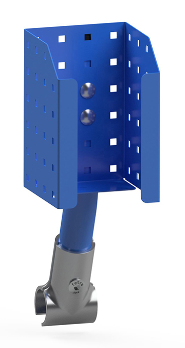 1393-B1000-0ee843 Flaschenhalterung - B 87 x H 259 x T 160 mm - Zubehör für Bode-Flaschen