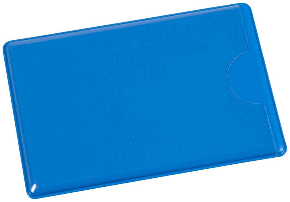 Schutzhülle - für Kredit- und Scheckkarten - in drei Farben