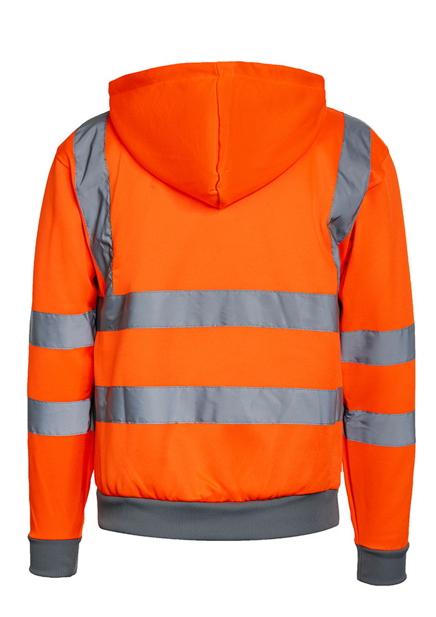 Korntex® Hi-Vis Hoodie „Cork“ - Signal-Orange - 3XL