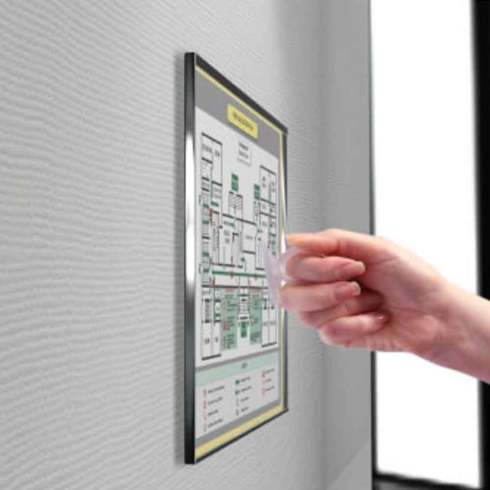 GlasFix Infotafel - aus Echtglas und einer hochwertigen Edelstahlkassette - in 4 Größen GlasFix Infotafel - aus Echtglas und einer hochwertigen Edelstahlkassette - in 4 Größen