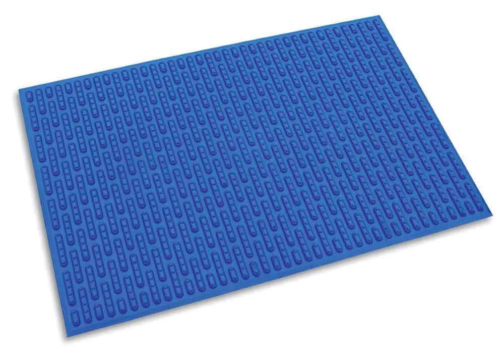 Arbeitsplatzmatte Ergomat Softline Blue - 90 x 90 cm bis 90 x 900 cm