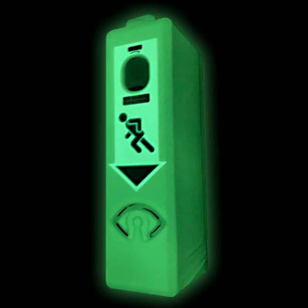 GfS Einhand (EH)-Türwächter - Profilhalbzylinder - langnachleuchtend oder Grün