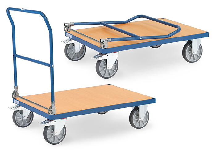 Klappwagen - große Ladefläche - Bügel klappbar - Tragkraft 500 bzw. 600 kg