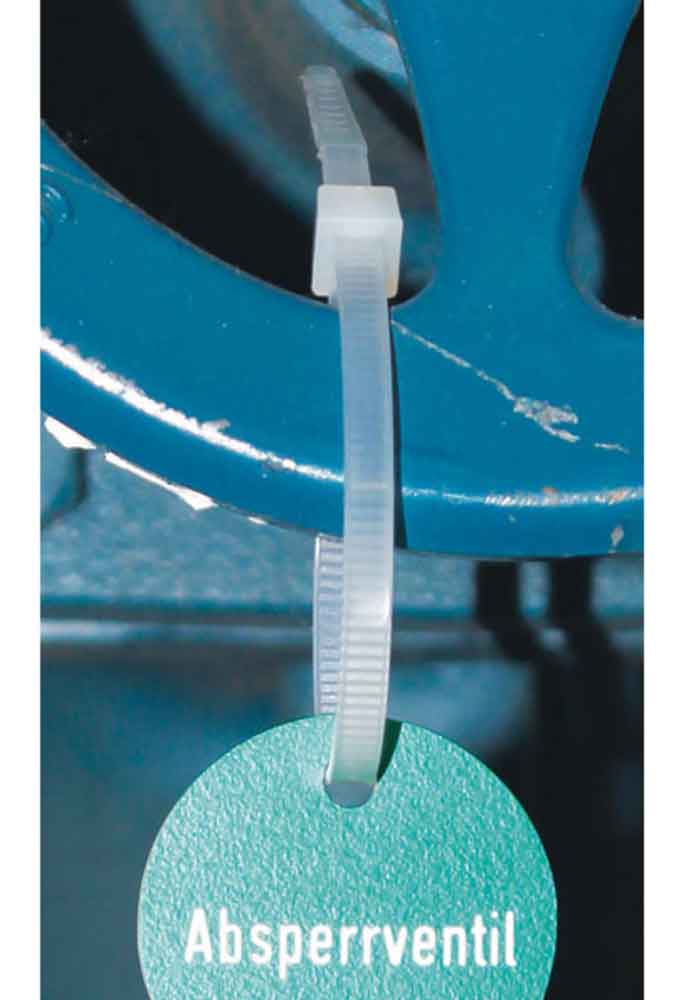Kabelbinder zur Befestigung oder Reparatur Kabelbinder zur Befestigung oder Reparatur