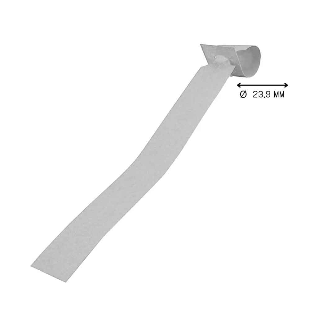 Tyvek Schlaufenetiketten auf der Rolle - Format 250 x 25 mm - 1500 Etiketten - in 5 Farben