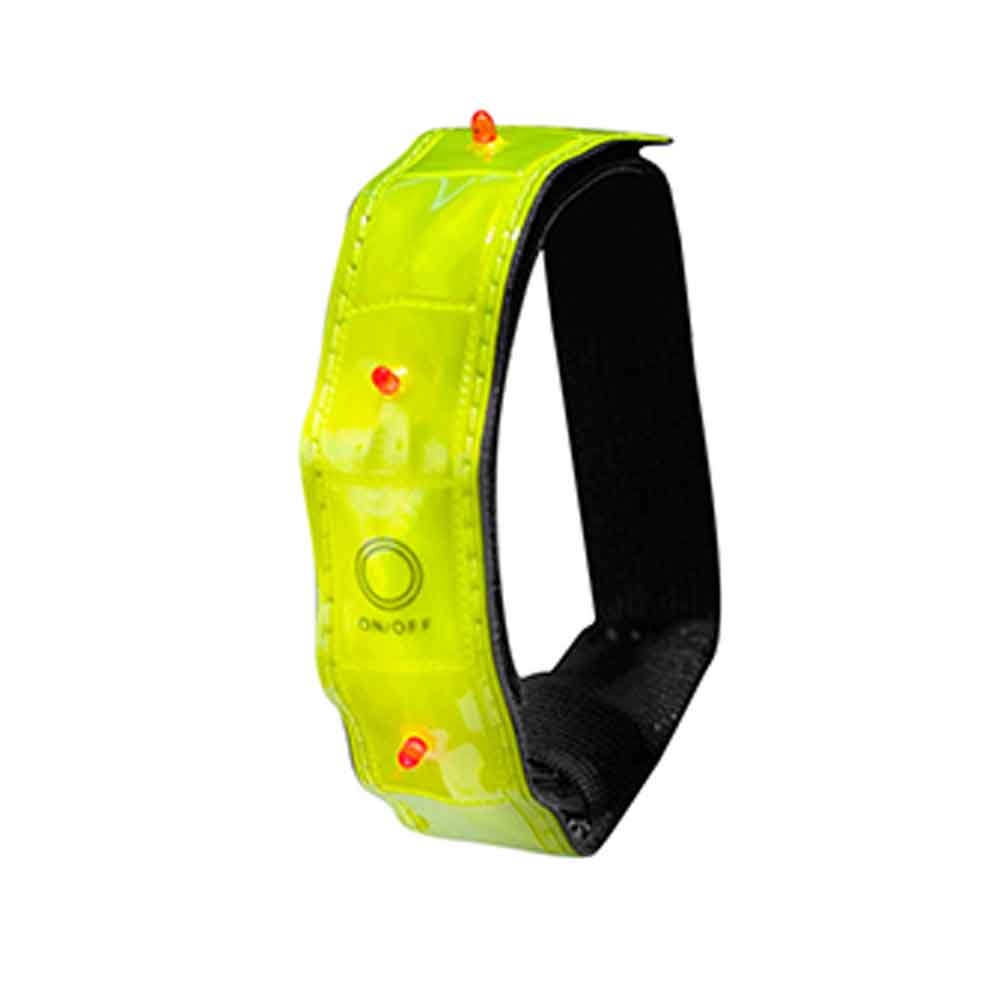 Sicherheits-LED-Licht-Armband - LEDs in Rot