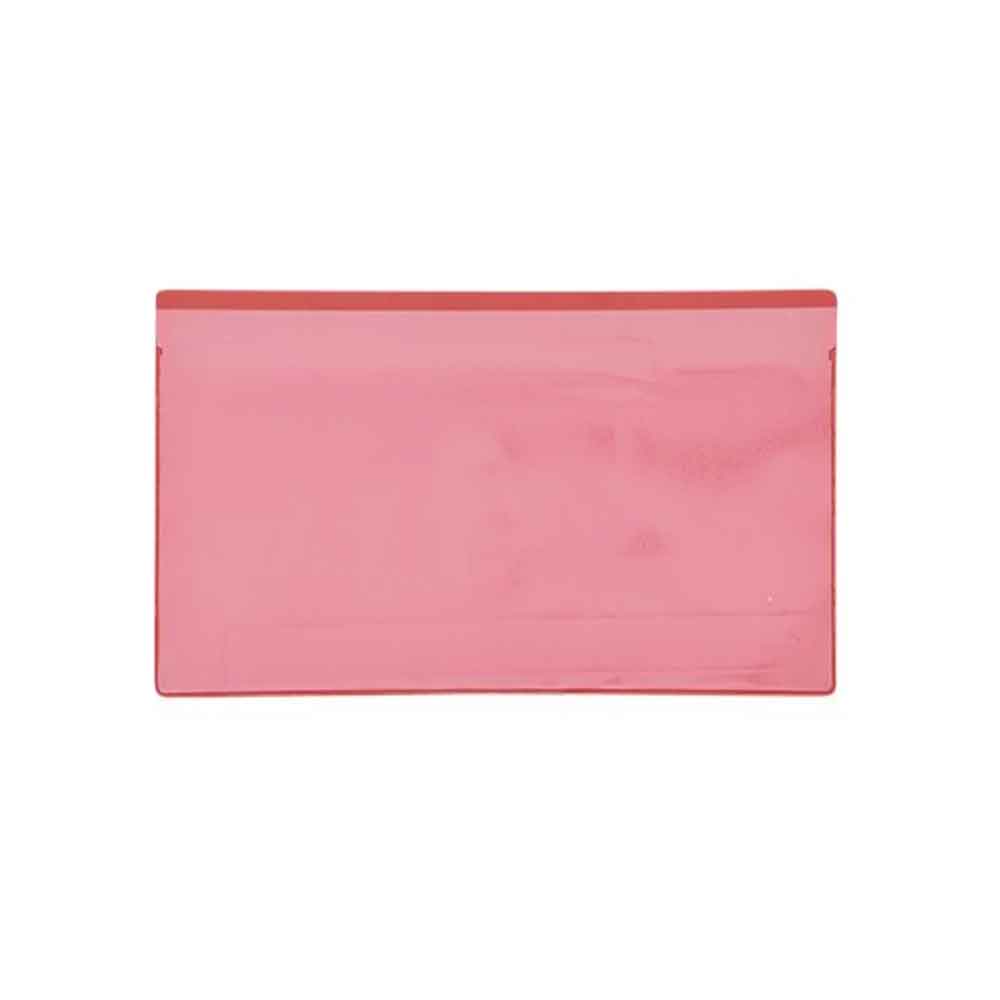 31-80-619-1-00-07-077-magnetische-etikettentaschen-1-magnetstreifen-086f27 Magnetische Etikettentaschen - 1 Magnetstreifen - 100 x 60 mm - 4 Farben
