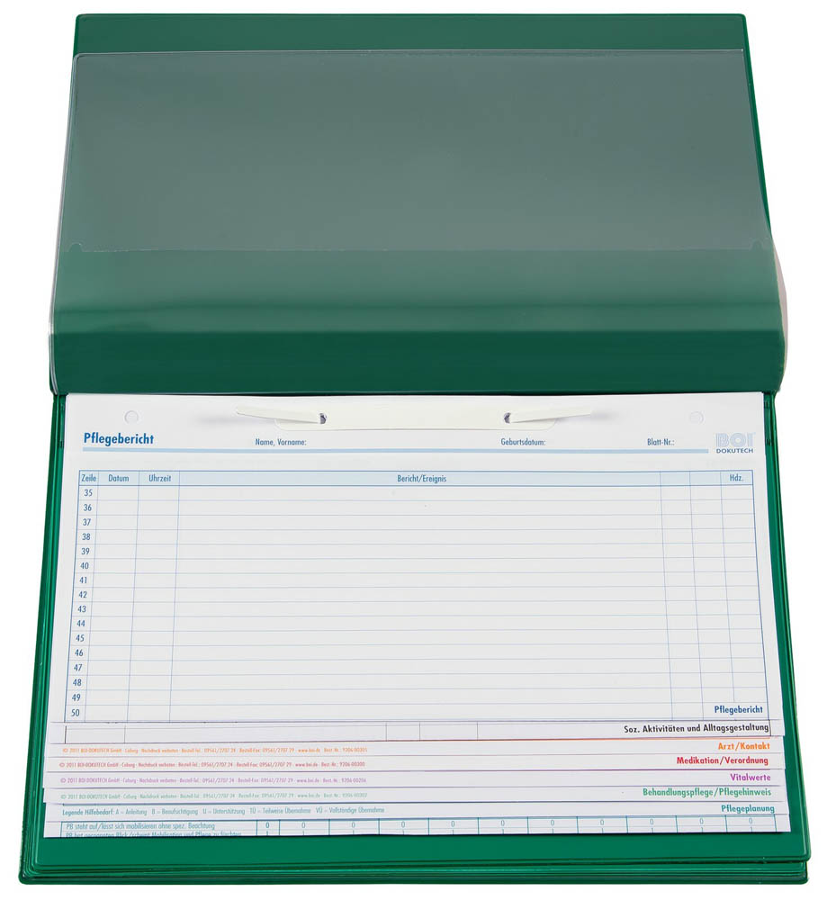 21-60-509-0-49-01-002-boi-mappe-system-line-geoeffnet-500a46 PVC Pflegedokumappe "system-line" - in 3 Farben