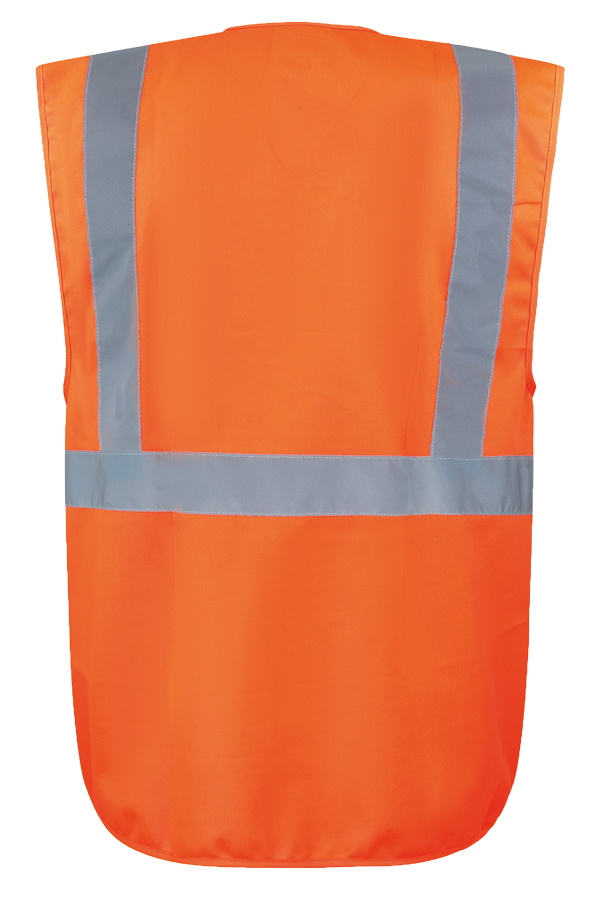 Korntex® Comfort Warnweste „Hamburg“ - Multifunktional - Weiß - M
