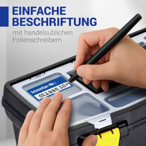 Profi Inventaretiketten für die einfache Beschriftung