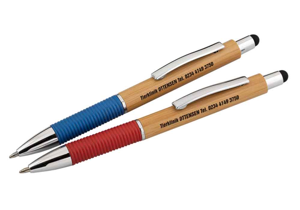 60-81-061-0-01-01-028-bambus-kugelschreiber-magnio-2013b8 Bambus Kugelschreiber "MAGNIO" - mit Touchpen-Funktion