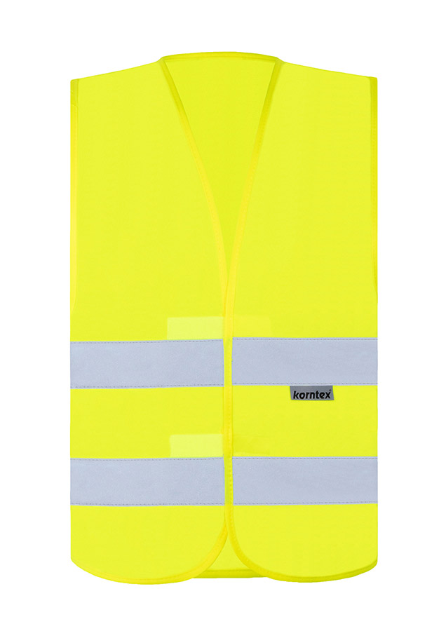 Korntex® Warnweste „Goeppingen“ aus Baumwollmischgewebe - Signal-Orange - XL
