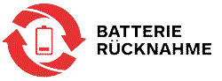 Logo Batterie zurück nehmen