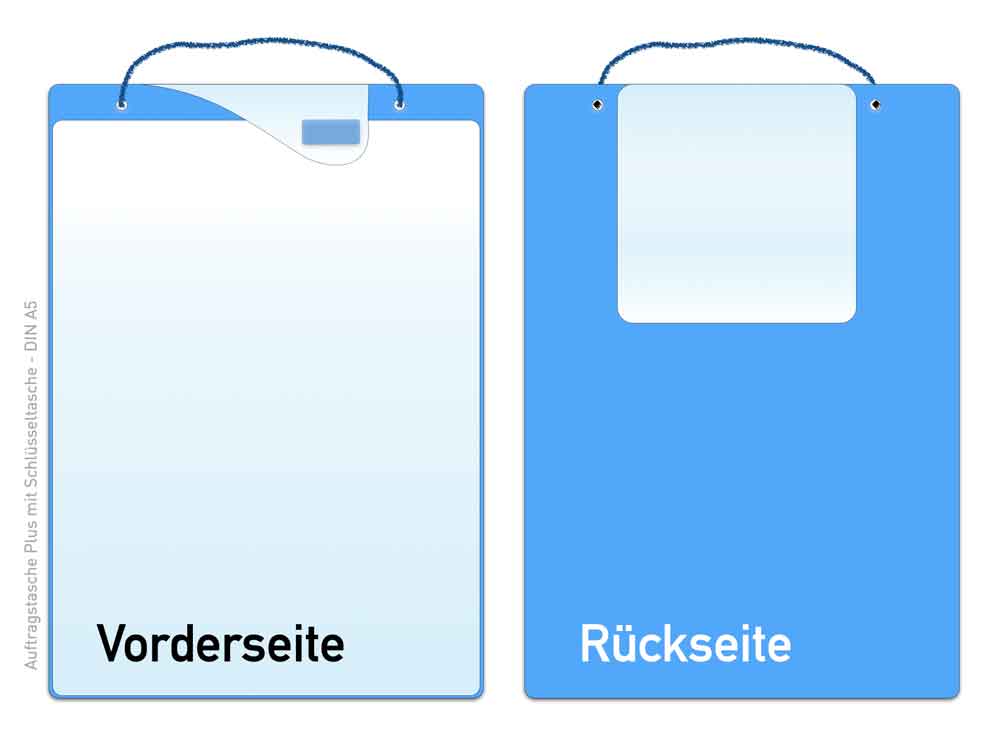 Auftragstasche "PLUS" - DIN A4 - Unterlagen-Fach
