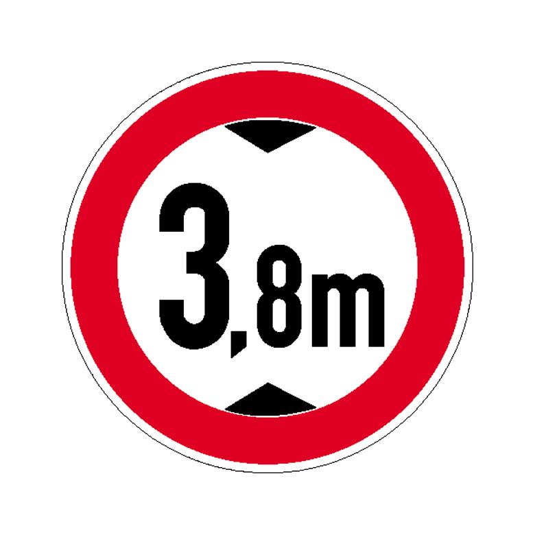 39-25-144-0-00-058-verkehrsschild-betriebskennzeichnung-verbot-fur-fahrzeuge-uber-bestimmte-hohe-115256-7919e3 Verkehrsschild - Betriebskennzeichnung - Verbot für Fahrzeuge über bestimmte Höhe - individuelle Angabe