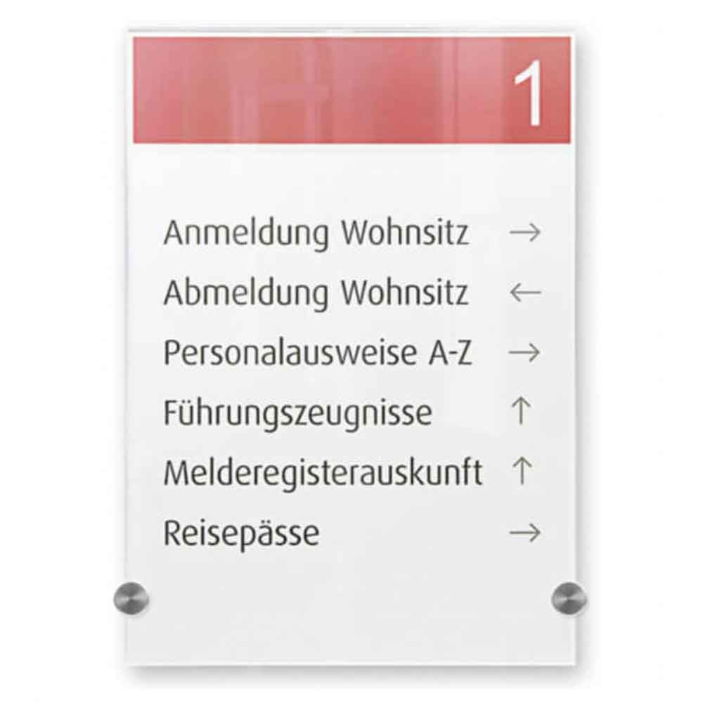 DURABLE CRYSTAL SIGN Infotafel - mit zwei hochwertigen Acryglasscheiben - in 2 Größen DURABLE CRYSTAL SIGN Infotafel - mit zwei hochwertigen Acryglasscheiben - in 2 Größen