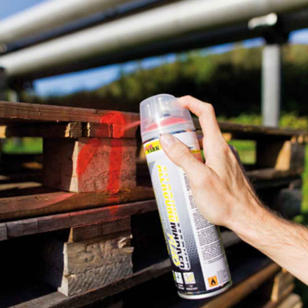 Markierfarbe Colormark Allroundmarker Fluo - mit Schreibsprühkopf