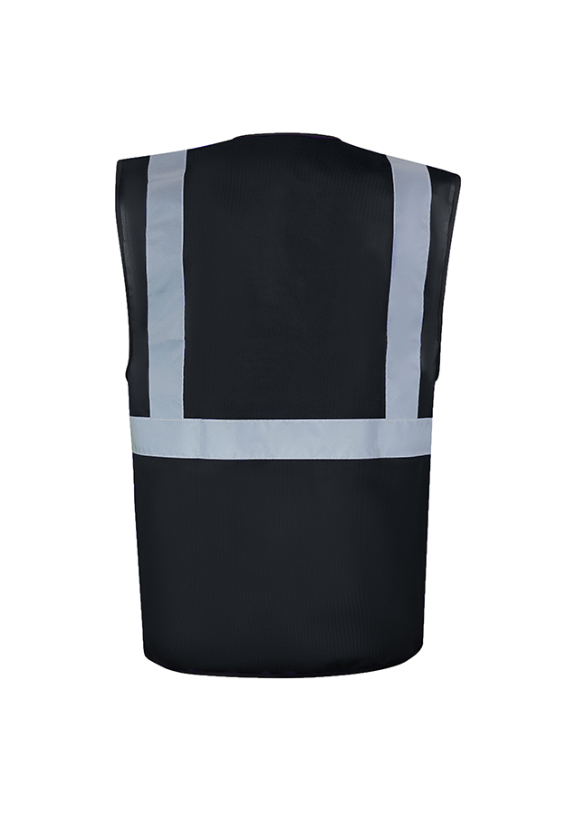 Korntex® Comfort Warnweste „Hamburg“ - Multifunktional - Weiß - M