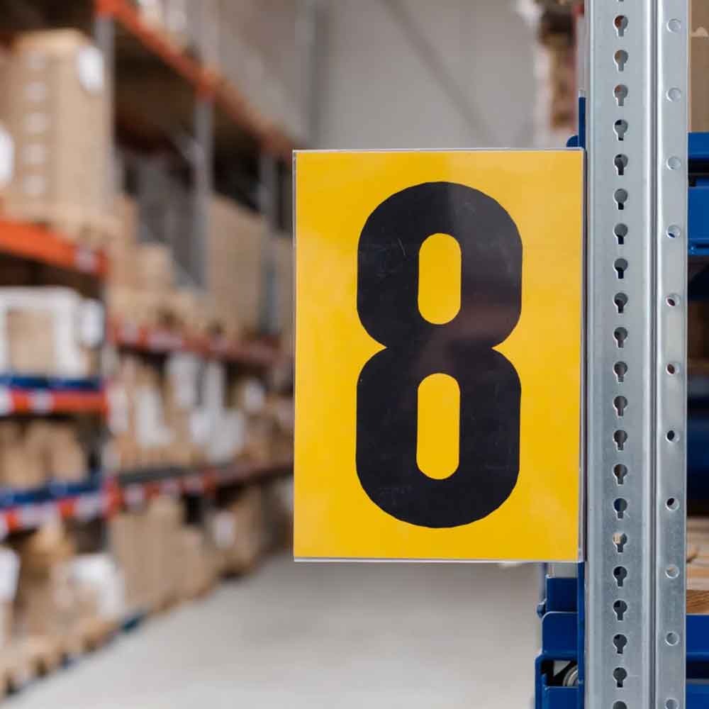 Informationstafel zur Gangbeschilderung - magnetisch in vielen Größen