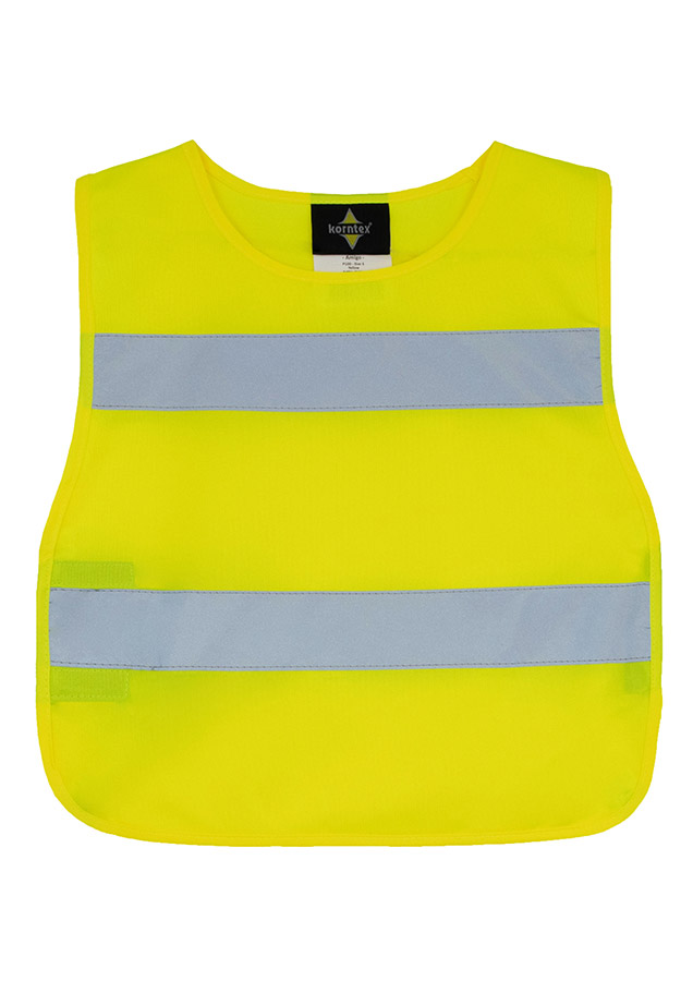 Korntex® Funktionaler Kinderponcho „Amigo“ - Orange - M