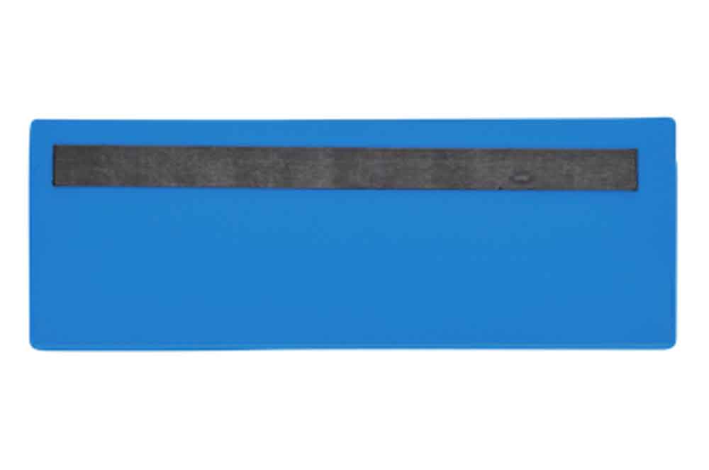 Magnetische Etikettentaschen - 1 Magnetstreifen - 110 x 50 mm - 4 Farben