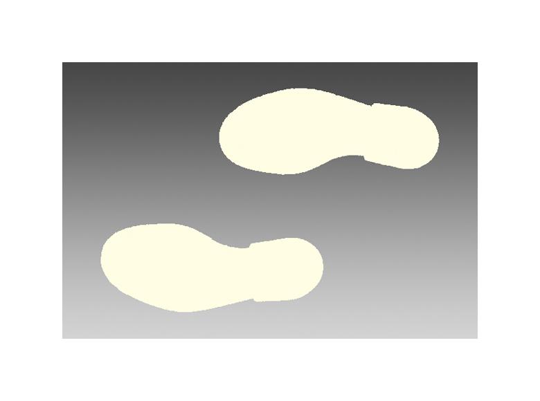 30-88-512-0-00-058-bodenmarkierung-fussabdruck-rechts-langnachleuchtend-177654-28233c Bodenmarkierung - Fußabdruck rechts oder links - langnachleuchtend