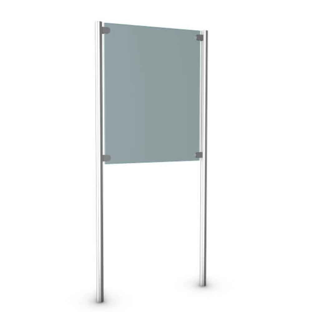 MyTube Edelstahl-Rundrohrsystem - für Schilder zum Aufschrauben und Einbetonieren - in 8 Ausführungen MyTube Edelstahl-Rundrohrsystem - für Schilder zum Aufschrauben und Einbetonieren - in 8 Ausführungen