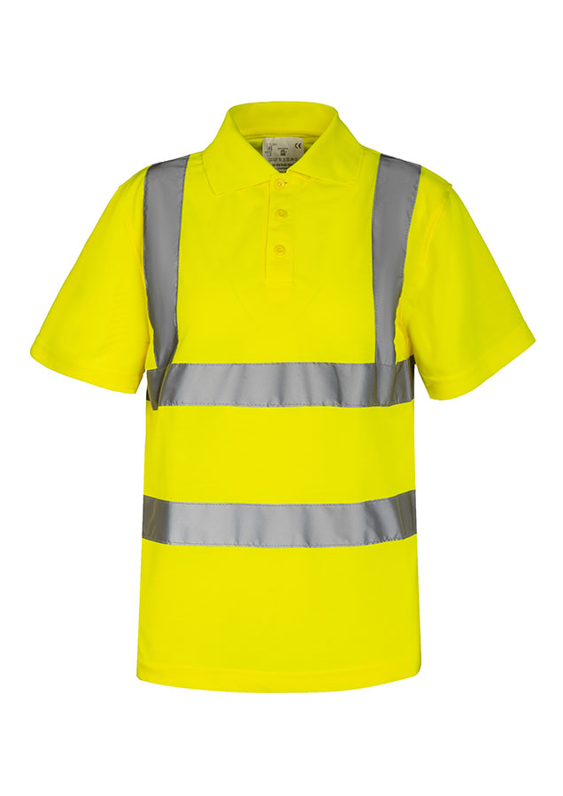 Korntex® Hi-Vis Polo-Shirt „Liverpool“ - Signal-Gelb - 5XL