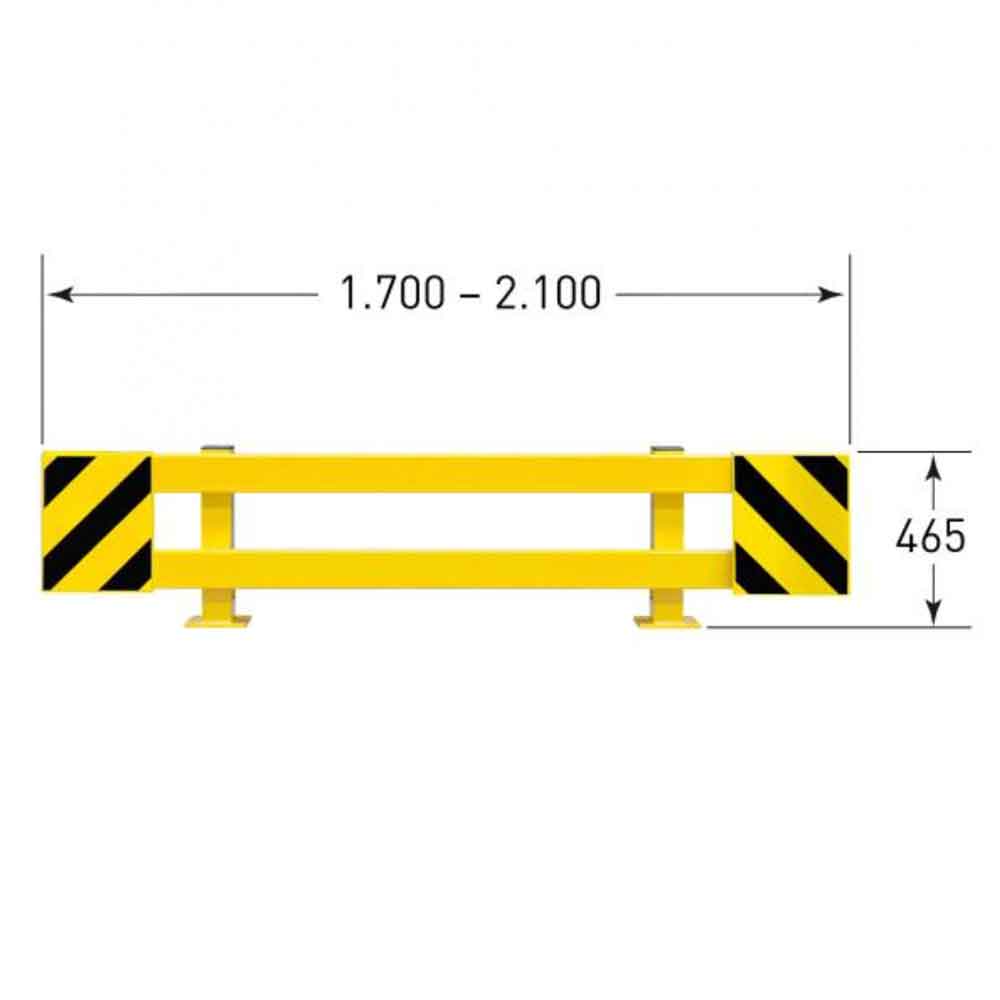 Regalschutz-Planke Set A - ausziehbar - in 2 Längen Regalschutz-Planke Set A - ausziehbar - in 2 Längen