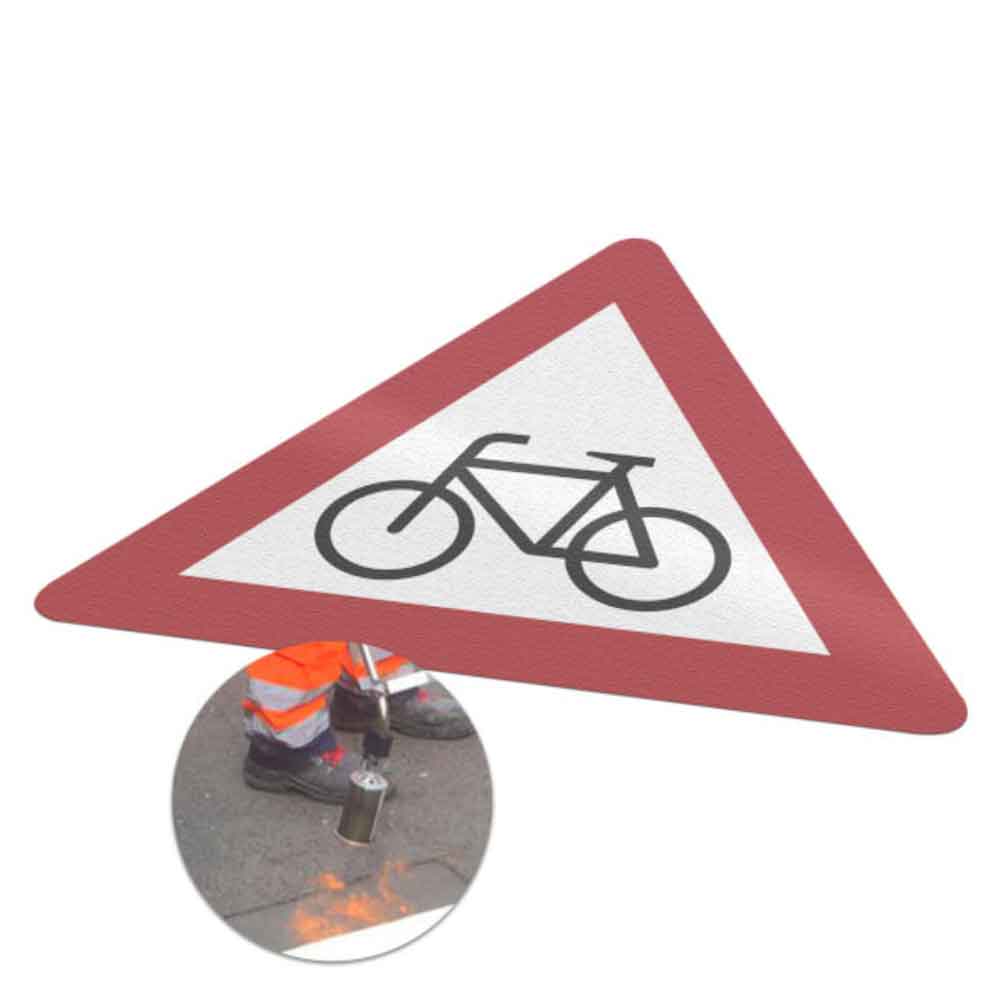 Radverkehr Aufstellung rechts - Premark thermoplastische Bodenmarkierung - in 2 Größen Radverkehr Aufstellung rechts - Premark thermoplastische Bodenmarkierung - in 2 Größen