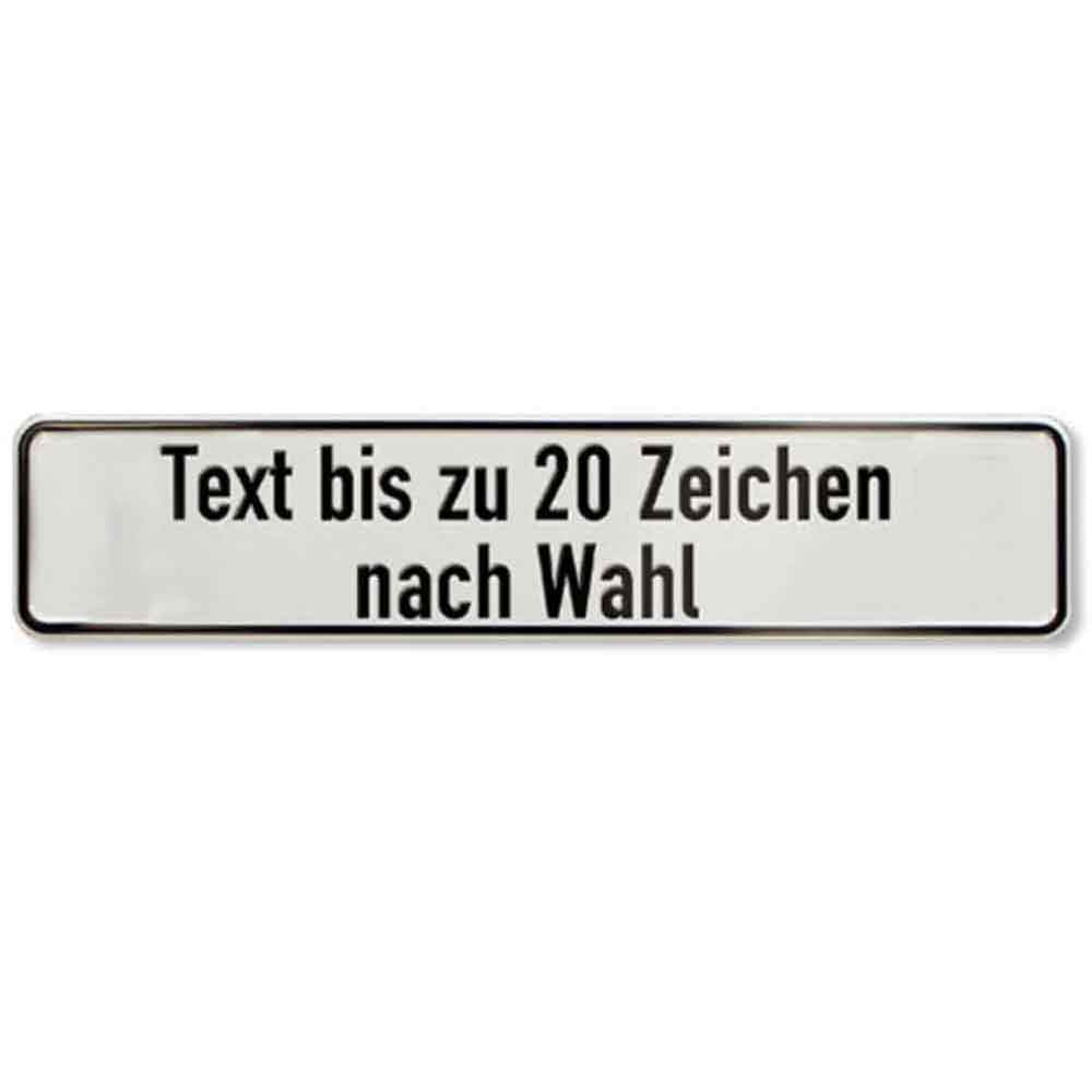 Parkplatzschild - Reservierungsschild mit individuellem Text