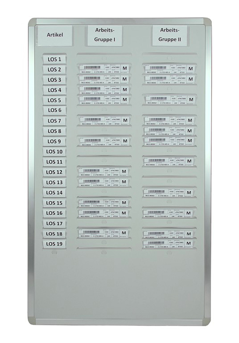 Einsteck-/Kartentafel - für DIN A5 Belege - Hochformat Einsteck-/Kartentafel - für DIN A5 Belege - Hochformat
