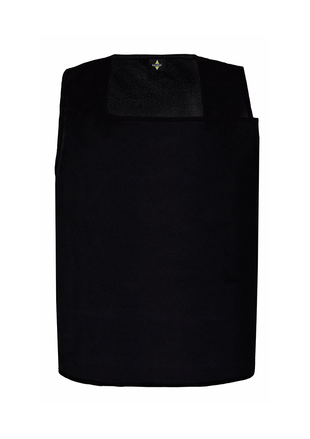 Korntex® Warnweste „Sylt“ - Schwarz - XXL/3XL