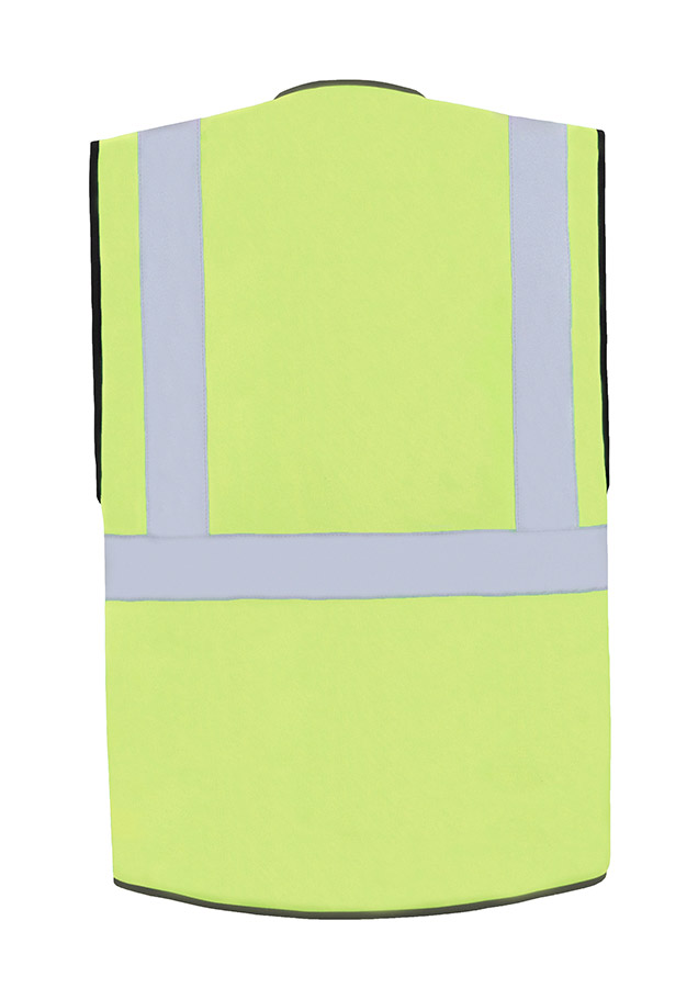 Korntex® Comfort Warnweste „Hamburg“ - Multifunktional - Weiß - M