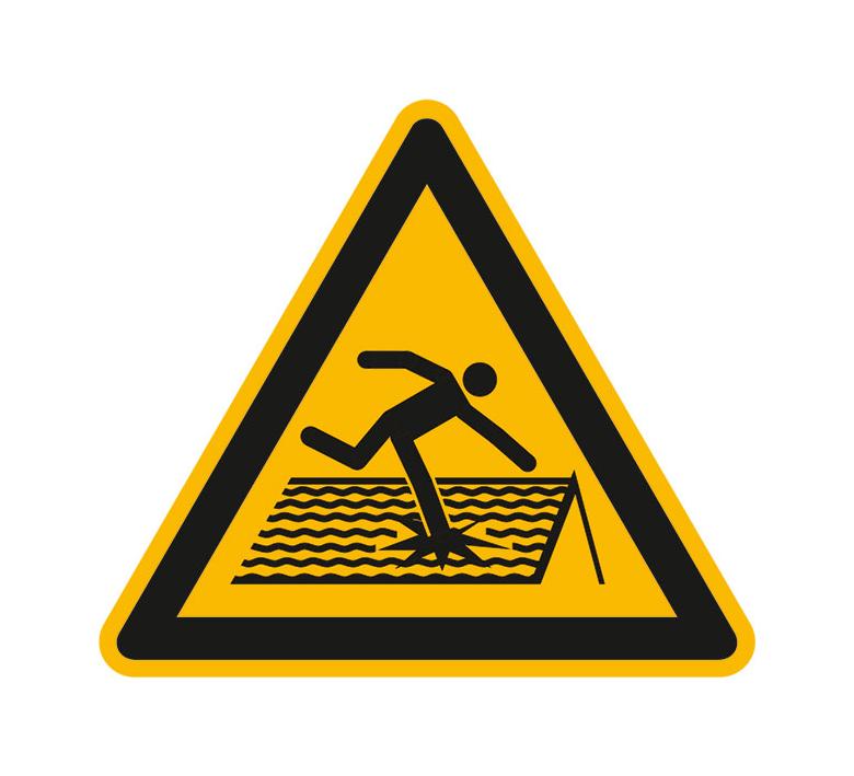 30-84-803-0-00-058-warnschild-warnung-vor-nicht-durchtrittsicherem-dach-11a8280-y-01-b46343 Warnschild - Warnung vor nicht durchtrittsicherem Dach