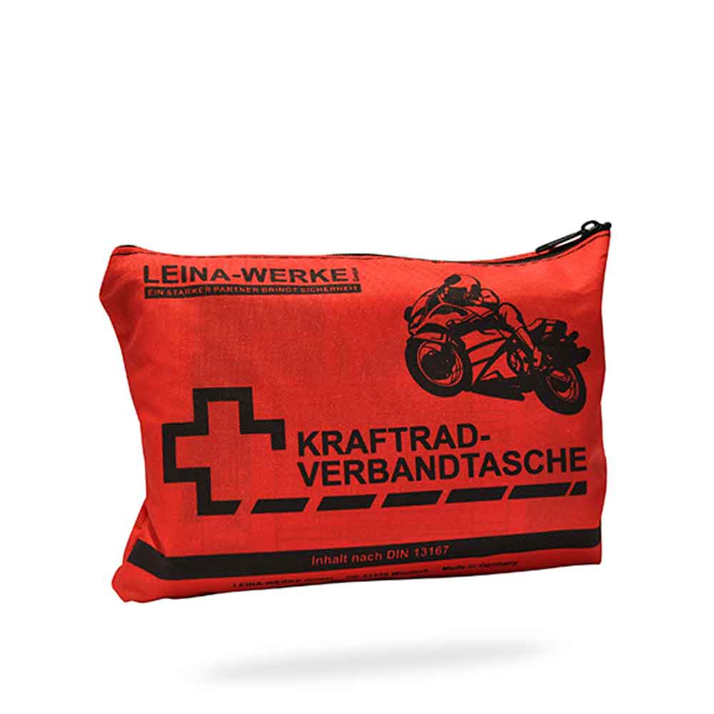 Kraftrad-Verbandtasche - ohne Klett - 3 Farben