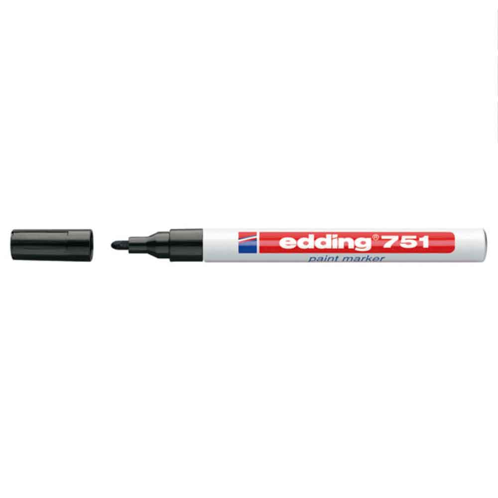 Edding 751 Lackmarker mit Rundspitze - einzeln in 5 bzw. als Set in 10 Farben
